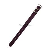 TISSOT Ремешок для часов EVERYTIME T109.410,тёмно-синий/крас полосы, текстиль,19/19,розовая пряжка