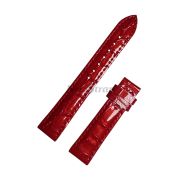 TISSOT Ремешок для часов CH.TOUR T099.207, красный, имитация крокодила, 16/14, лаковый, без замка