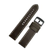 TISSOT Ремешок для часов GENT XL T116.410, коричневый, телёнок, 22/22, тёмно-серая пряжка