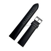 TISSOT Ремешок для часов GENTLEMAN T098.407, чёрный, телёнок, 21/19, стальная пряжка