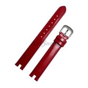 TISSOT Ремешок для часов PINKY T084.210, красный, телёнок, 12/12, с вырезом, стальная пряжка