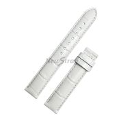 TISSOT Ремешок для часов GENEROSI-T T007.309, белый, имитация крокодила, 15/14, без замка