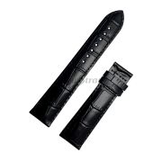 TISSOT Ремешок для часов T912.410, T920.407, чёрный, имитация крокодила, 20/18, без замка