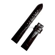 TISSOT Ремешок для часов CH.TOUR. T099.207, коричневый, имитация крокодила, 16/14, без замка