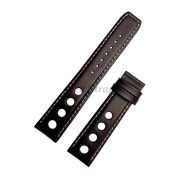 TISSOT Ремешок для часов T100.417, T100.430, коричневый, телёнок, 20/18, белая строчка, без замка
