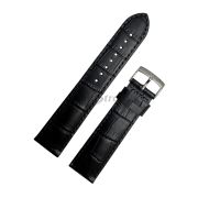TISSOT Ремешок для часов GENT XL T116.410,чёрный, имитация крокодила, 22/20, стальная пряжка, 125/80
