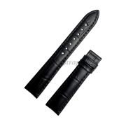 CERTINA Ремешок для часов DS-8 C033.207, чёрный, имитация крокодила, 16/14, без замка, 105/65