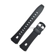 CASIO Ремешок для часов AQ-190W-1A, пластиковый, черный, 18 мм
