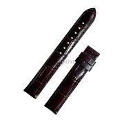 TISSOT Ремешок для часов BRIDGEPORT T097.010, коричневый, имитация крокодила, 14/14, без замка