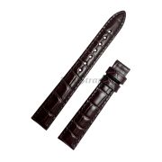 TISSOT Ремешок для часов FASCINATION T924.210, коричневый, имитация крокодила,14/12, без замка