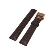 CALVIN KLEIN Ремешок для часов cK Strive LADY K0K, тёмно-коричневый, имитация аллигатора, 18/16