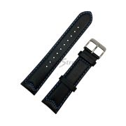 ORIENT Ремешок для часов SKV01004B0, черный, кожа теленка