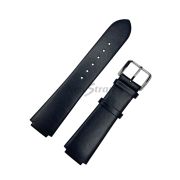 RADO Ремешок для часов Centrix L, чёрный, кожа телёнка, 18/16, с вырезом, стальная пряжка