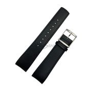 CALVIN KLEIN Ремешок для часов ck BOLD (K5A), чёрный, кожа теленка, 22/20, стальная пряжка