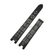 RADO Ремешок для часов Coulope S 09003, чёрный, имитация крокодила, без замка