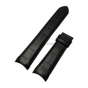TISSOT Ремешок для часов COUTURIER T035.439, T035.617, чёрный, XL, имитация аллигатора, без замка
